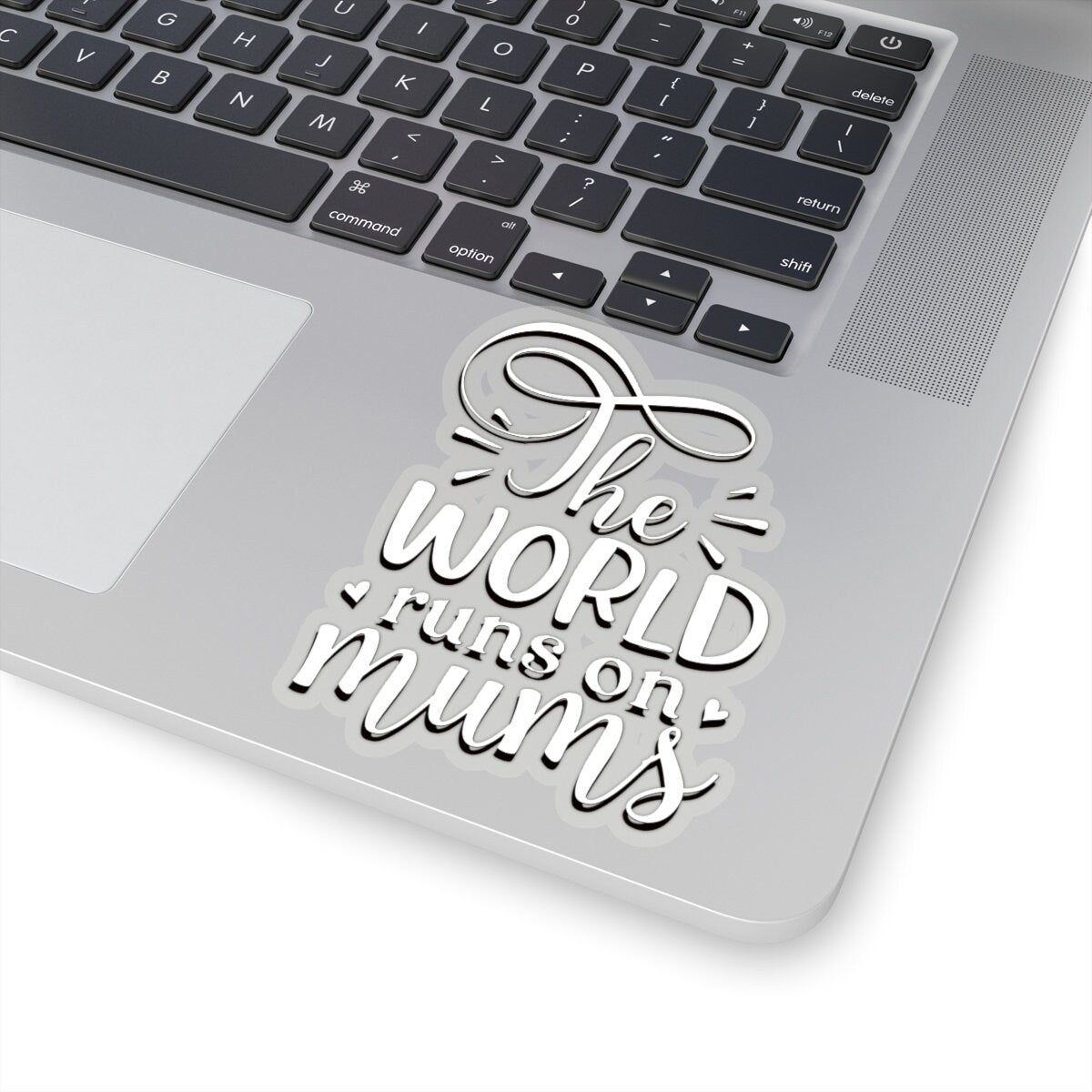 World runs on Mums, Celebrate Mom Sticker,Mother&#39;s Day Gift Sticker,Car Window Sticker,Custom Greeting Card sticker,Journal sticker,Stickers