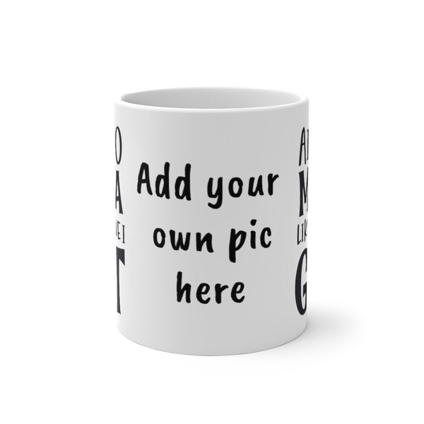 World runs on Mums, Color Changing Magic Mug with your own pic, Mother&#39;s Day Gift,Birthday Gift,Graduation Gift,Valentine Gift