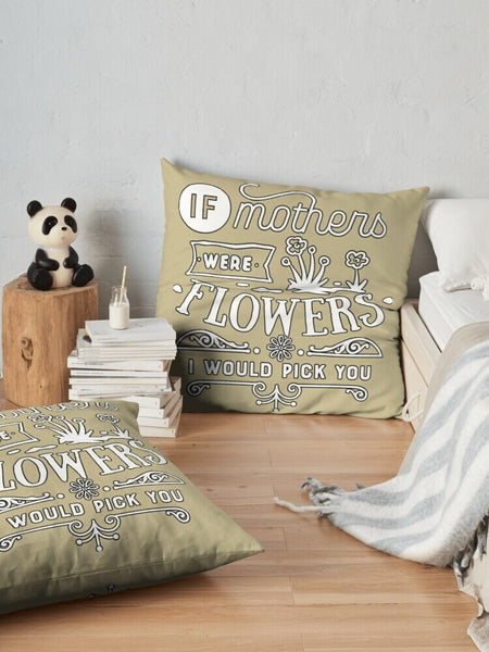 I&#39;d pick you Mom Personalized Mom gift,Coloring Cushion & Cover,Custom Gift for Mother&#39;s Day/Birthday/Thanksgiving/Housewarming/Graduation