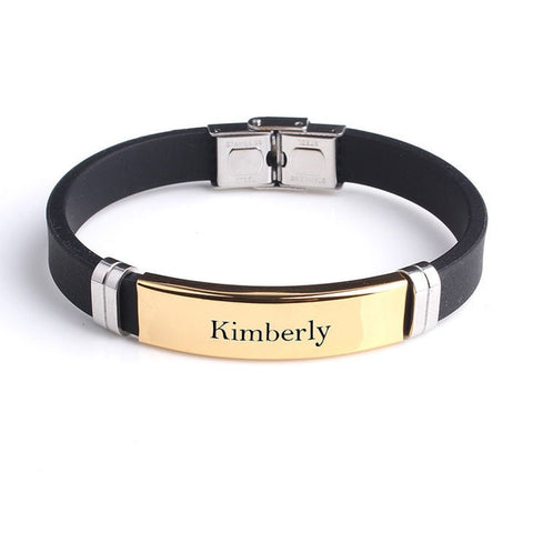 Two Tone Men&#39;s Bracelet,Gifts for Brother/Uncle/Father&#39;s Day,Bestman Gift,Wedding Gift,Stainless Steel,Valentine/Christmas/Birthday Gift