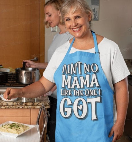 No Mama like Mine Apron,Personalized Celebrate Mom gift for Mother&#39;s Day/Christmas/Thanksgiving/Birthday Gift, Cute Valentine Gift