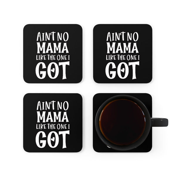 No Mama like mine Coasters 4pc Set,Round/Square/Leather/Cork,housewarming/Home gift,Mothers Day Gift,Birthday/Couples Gift,Graduation Gift