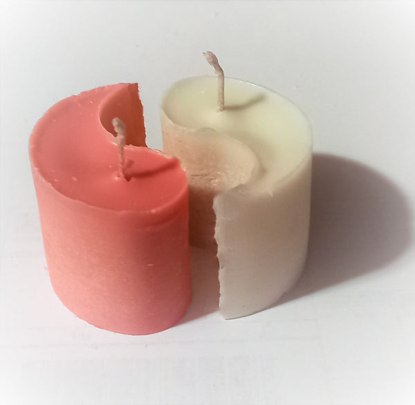 Yin Yang Set of 2 Scented Soy Wax Candles,Teacher gift,birthday gifts,mother&#39;s day gifts,Graduation gift,Housewarming decor gift,Fathers day