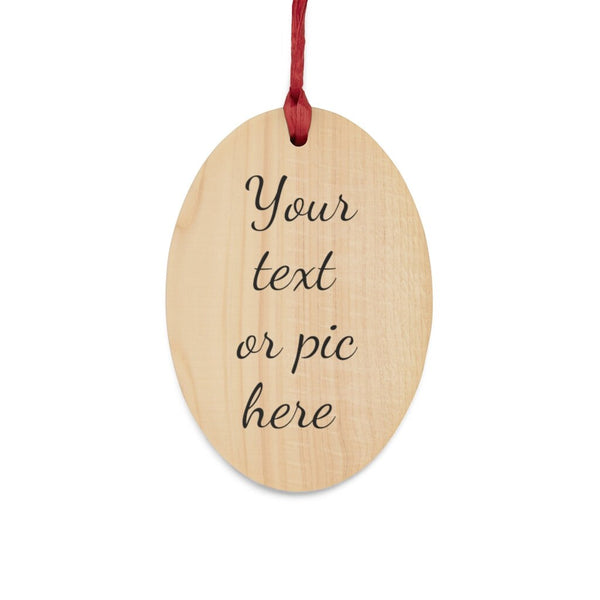 Personalized Heart Wooden Christmas Ornament Magnet,Gift for Home Decor/Birthday/Xmas/New Year/Valentine/Thanksgiving/Window/Housewarming