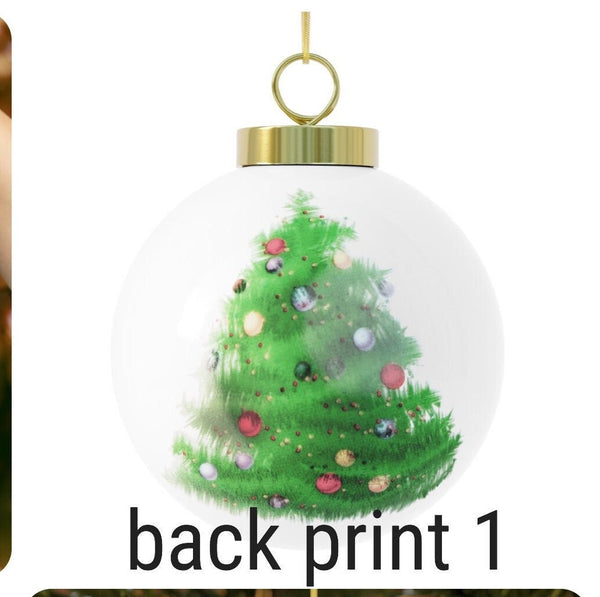 Christmas Ball Ornament,Gift for Birthday/Christmas/New Year/Window Decor/Graduation/Valentine/Housewarming/Halloween Decor/Thanksgiving