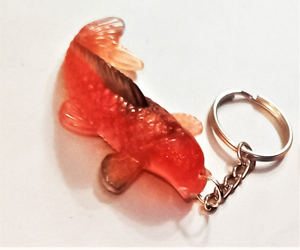 Lucky Koi Fish KeyChain/Magnet/Christmas Ornament,Gift for Home Decor/Birthday/Xmas/New Year/Valentine/Thanksgiving/Graduation/Housewarming/