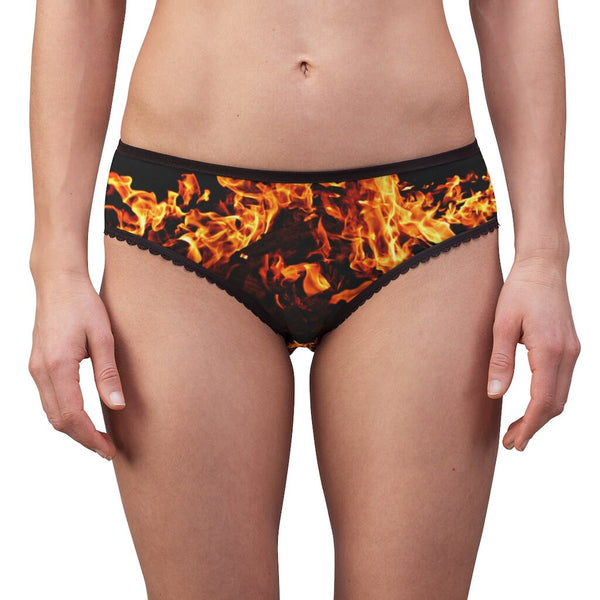 2pc Bra-Brief set,Fire flames Sports Bra Bikini set,Gift for Her/Christmas/Thanksgiving/Birthday/Graduation/Halloween/Naughty Sexy/Valentine