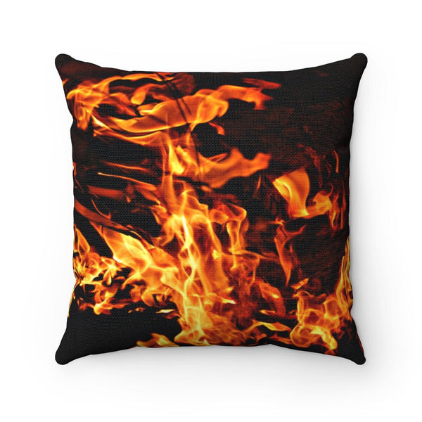 Fire Flames Cushion cover, Gift for Couples/Housewarming/Home decor/Mother&#39;s Day/Birthday/Thanksgiving/Halloween/Graduation/Christmas/Friend
