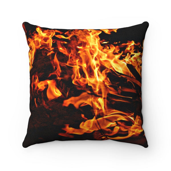 Fire Flames Cushion cover, Gift for Couples/Housewarming/Home decor/Mother&#39;s Day/Birthday/Thanksgiving/Halloween/Graduation/Christmas/Friend