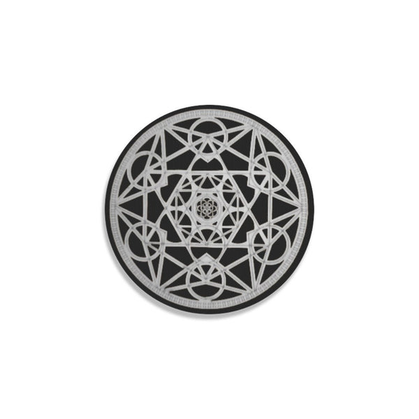 Metatron&#39;s Cube Sacred Geometry Coasters.4pc Set,round/square/leather/cork,Gift for Mom/Birthday/housewarming/Fathers Day/Graduation