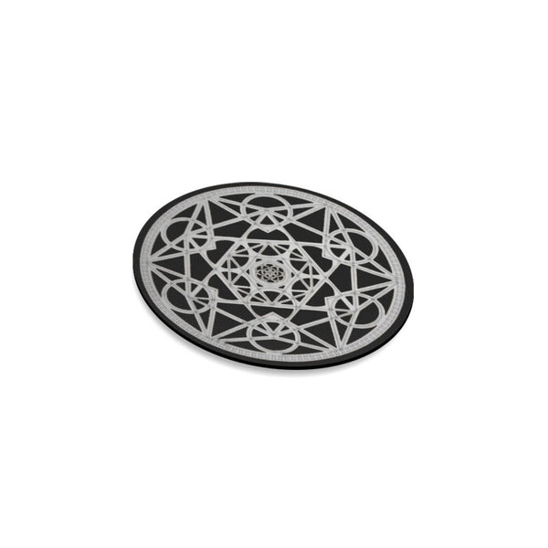 Metatron&#39;s Cube Sacred Geometry Coasters.4pc Set,round/square/leather/cork,Gift for Mom/Birthday/housewarming/Fathers Day/Graduation
