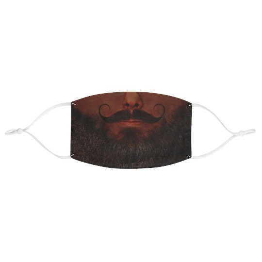 Bearded HandleBar Sexy Moustache Face Mask,Realistic Expression Dailywear Mask,adults/kids. Halloween/Christmas/Birthday/Costume Partywear