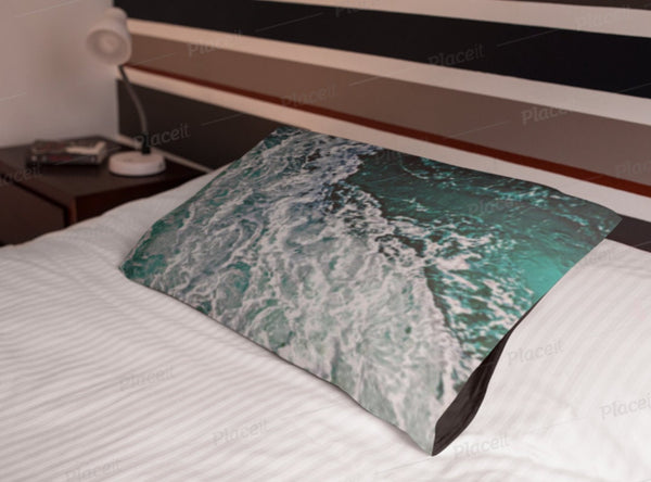 Comforter Ocean Waves King Queen Twin Microfiber,Gifts for Housewarming/Mothers Day/Fathers Day/Halloween/Thanksgiving/Birthday/Graduation