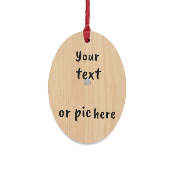 Personalized Star Wooden Christmas Ornament Magnet,Gift for Home Decor/Birthday/Xmas/New Year/Valentine/Thanksgiving/Window/Housewarming