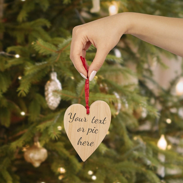Personalized Star Wooden Christmas Ornament Magnet,Gift for Home Decor/Birthday/Xmas/New Year/Valentine/Thanksgiving/Window/Housewarming