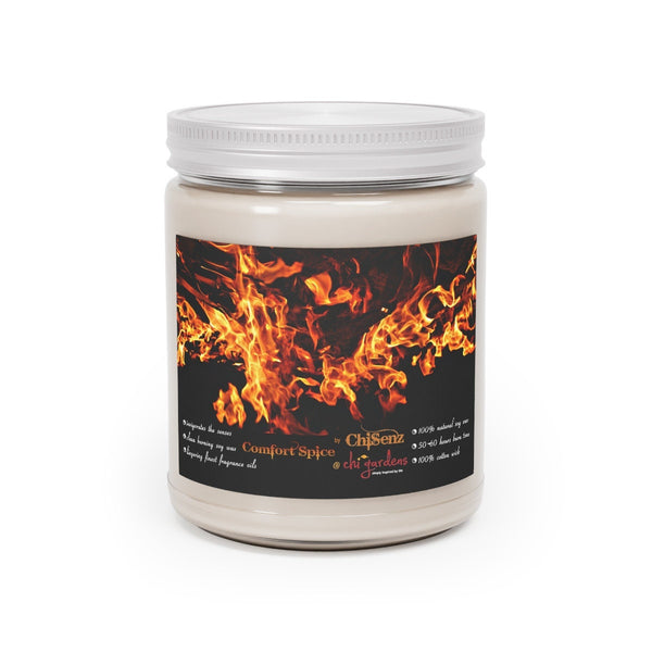 7.5oz Comfort Spice Scent Soy Wax Candle,Lasting Aromatherapy Pampering Gift for Housewarming/Graduation/Christmas/Halloween/Birthday/Bath