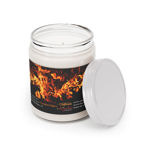 7.5oz Comfort Spice Scent Soy Wax Candle,Lasting Aromatherapy Pampering Gift for Housewarming/Graduation/Christmas/Halloween/Birthday/Bath