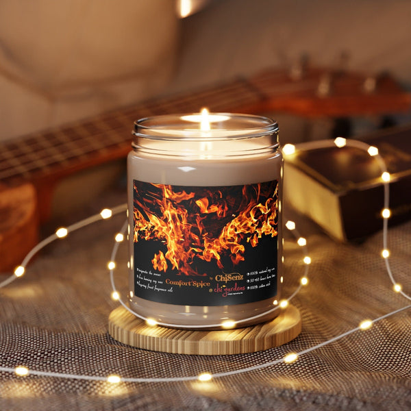 7.5oz Comfort Spice Scent Soy Wax Candle,Lasting Aromatherapy Pampering Gift for Housewarming/Graduation/Christmas/Halloween/Birthday/Bath