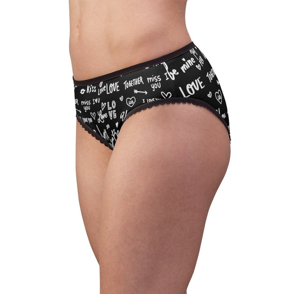 Love Notes His Hers Couple Boxer-Bikini 2pc Gift Set,Gift for Christmas/Birthday/Engagement/Anniversary/Funny/Halloween/Thanksgiving/Wedding