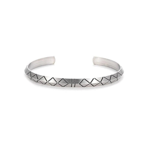 925 Silver Men&#39;s Tribal Cuff Bracelet,Graduation Gift for Father&#39;s Day/Groomsmen/Wedding/Valentine/Christmas/Birthday/Thanksgiving/Brother