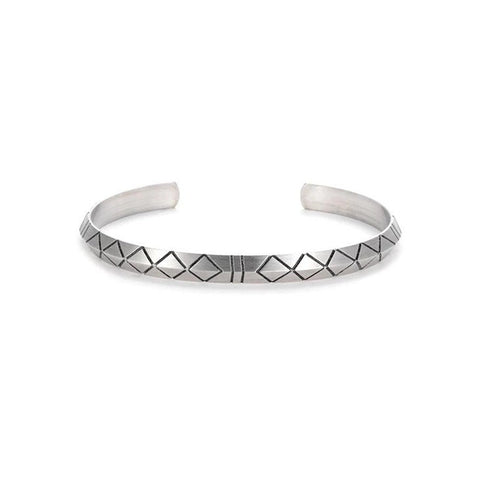 925 Silver Men&#39;s Tribal Cuff Bracelet,Graduation Gift for Father&#39;s Day/Groomsmen/Wedding/Valentine/Christmas/Birthday/Thanksgiving/Brother