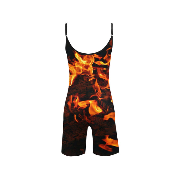 fire flames 1pc yoga bodysuit,casual,gym/yoga/lounge wear, comfortable, chillout wear, Christmas/Thanksgiving/Birthday/Women/Ladies Gift