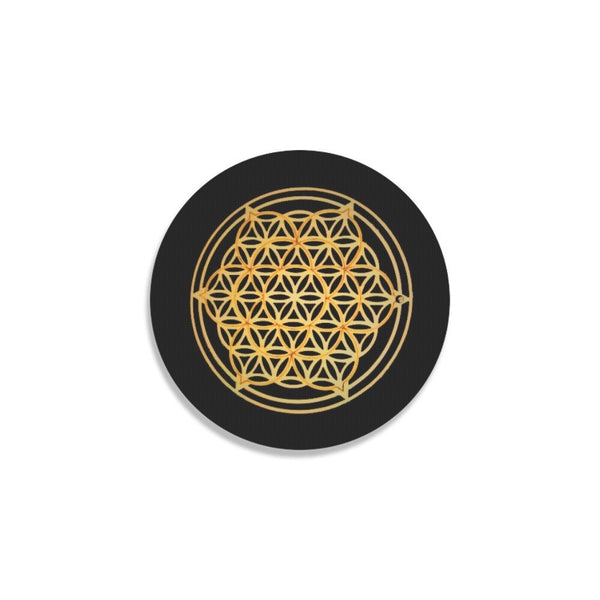 Flower of Life Sacred Geometry Coasters.4pc Set,round/square/leather/cork,Gift for Mom/Birthday/housewarming/Fathers Day/Graduation