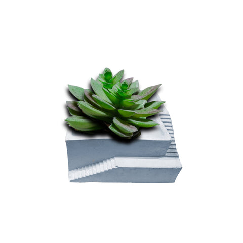 3x3x1.75in Small Zen Square Concrete Cement Planter|Succulents Cactus Pot|Home Decor|Housewarming Gift|Mother&#39;s Day|Birthday Gifts for Her