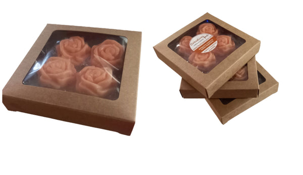 Rose Shaped Scented Soy Wax Melt,Teacher gift,birthday gifts,mother&#39;s day gifts,Easter gift,Housewarming gift, Wax Melt Gifts for Her