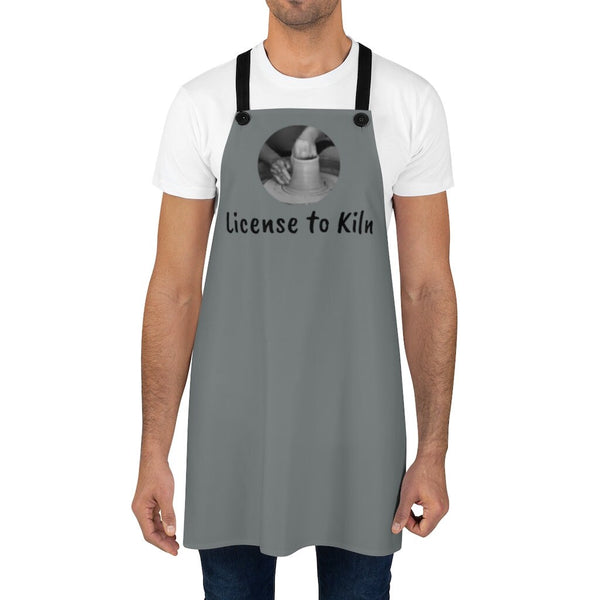 License to Kiln Pottery Unisex Apron,Gift for Potter/Christmas/Thanksgiving/Birthday/Valentine/Graduation/Promotion/Clay Artist/Housewsrming