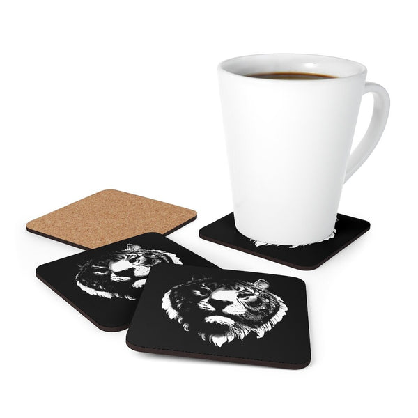 Silhouette Bengal Tiger Coasters.4pc Set,round/square/leather/cork,Gift for Mom/Birthday/housewarming/Fathers Day/Graduation,2022 Tiger Year