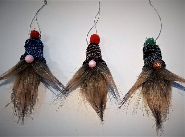5&quot; Handmade Woolly Bearded Gnomes Christmas Decor Ornament,Gift for Christmas/Birthday/New Year/Valentine/Housewarming/Scandinavian Gnome