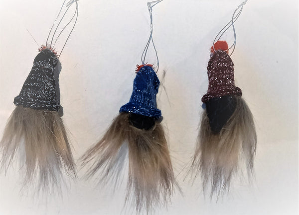 5&quot; Handmade Woolly Bearded Gnomes Christmas Decor Ornament,Gift for Christmas/Birthday/New Year/Valentine/Housewarming/Scandinavian Gnome