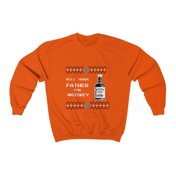 Father joke Ugly Sweater Unisex Crewneck Sweatshirt, Gift for Sister/Christmas/Thanksgiving/Birthday/Anniversary/Housewarming/Halloween/Grad