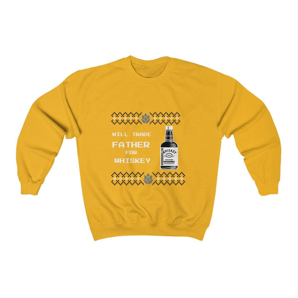 Father joke Ugly Sweater Unisex Crewneck Sweatshirt, Gift for Sister/Christmas/Thanksgiving/Birthday/Anniversary/Housewarming/Halloween/Grad