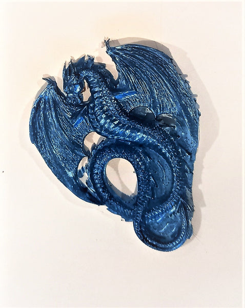 Handmade Lucky Dragon metallic colored Ornament/KeyChain/Magnet,Gift for Christmas/Birthday/New Year/Valentine/ThanXgiving/Housewarming/GOT