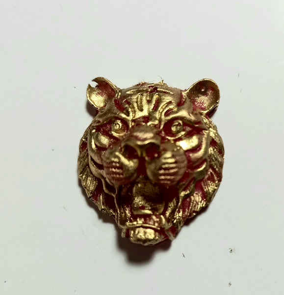 Handmade 1.4&quot; Growling Tiger for 2022 Chinese New Year Ornament/KeyChain/Magnet,Gift for Christmas/Birthday/ThanXgiving/Housewarming/Grads