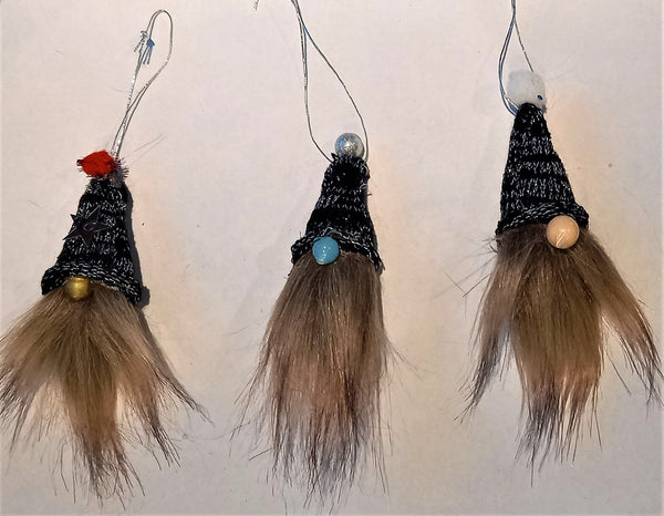 5&quot; Handmade Woolly Bearded Gnomes Christmas Decor Ornament,Gift for Christmas/Birthday/New Year/Valentine/Housewarming/Scandinavian Gnome