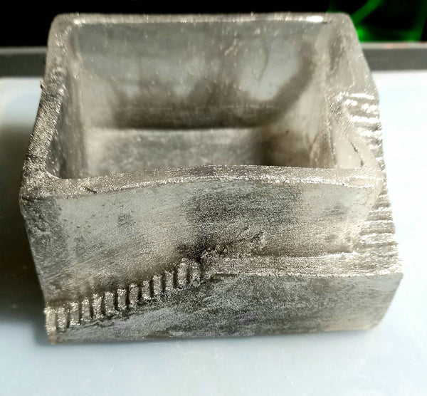Rustic Zen Stairway keepsake/jewelry pot Planter|Succulent Cactus Pot|Home Decor|Housewarming|Mother&#39;s Day|BirthdayGraduation/retirement gif