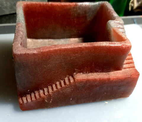RusticCopper Zen Stairway keepsake/jewelry pot Planter|Succulent Cactus Pot|Home Decor|Housewarming|Mother Day|BirthdayGraduation/retirement