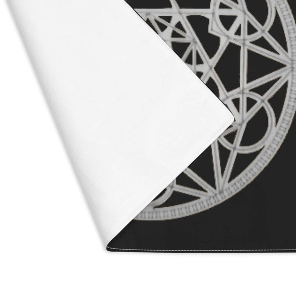 Silver metatron cube Placemat,sacred geometry shape,Gift for housewarming/Birthday/Mother&#39;s day/easter/graduation/anniversary/retirement