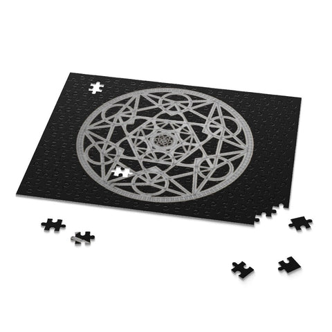 Silver-black metatron cube Puzzle,sacred geometry shape,Gift for housewarming/Birthday/Mother&#39;s day/easter/graduation/anniversary/retirement