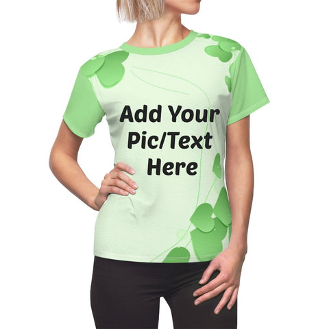 Green Mint Hearts Personalized t-shirts,Gift for Valentines Day/Chinese New Year,birthday/christmas/Anniversary/Mothers/Friends/2022 gifts