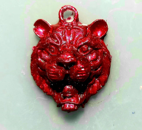 Handmade 1.4&quot; Growling Tiger for 2022 Chinese New Year Ornament/KeyChain/Magnet,Gift for Christmas/Birthday/ThanXgiving/Housewarming/Grads