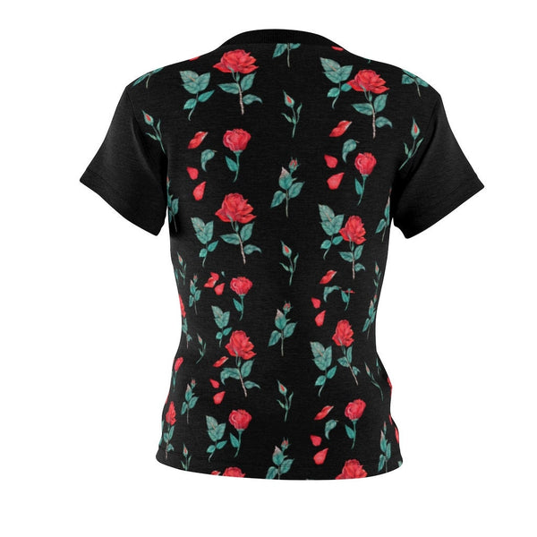 Black Red Roses Unisex t-shirts,Gift for Valentines Day/Chinese New Year,birthday/christmas/Anniversary/Mothers/Friends/2022 gifts