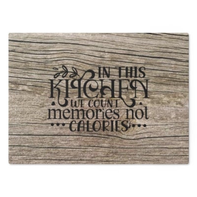 Memories Driftwood look Glass Cutting/Cheese Board,Kitchen quote,Gift for Valentine/Housewarming/Birthday/Anniversary/Graduation/Mothers Day