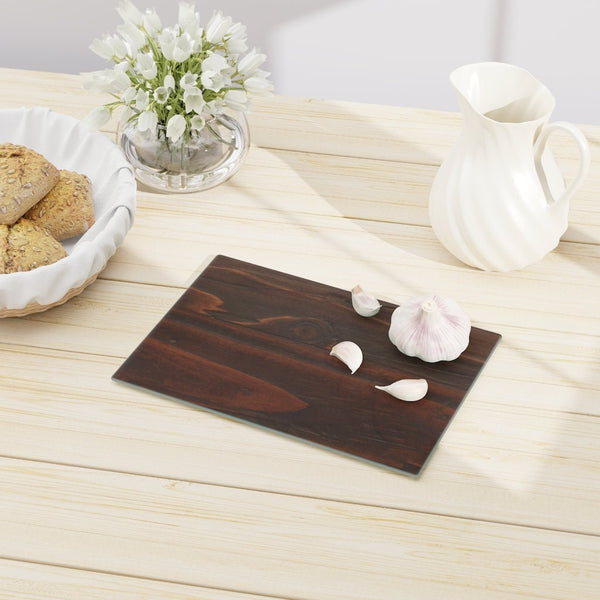 3D Oakwood Effect Glass Cutting/Cheese Board,Kitchen quote,Gift for Valentine/Housewarming/Birthday/Anniversary/Graduation/Mothers Day