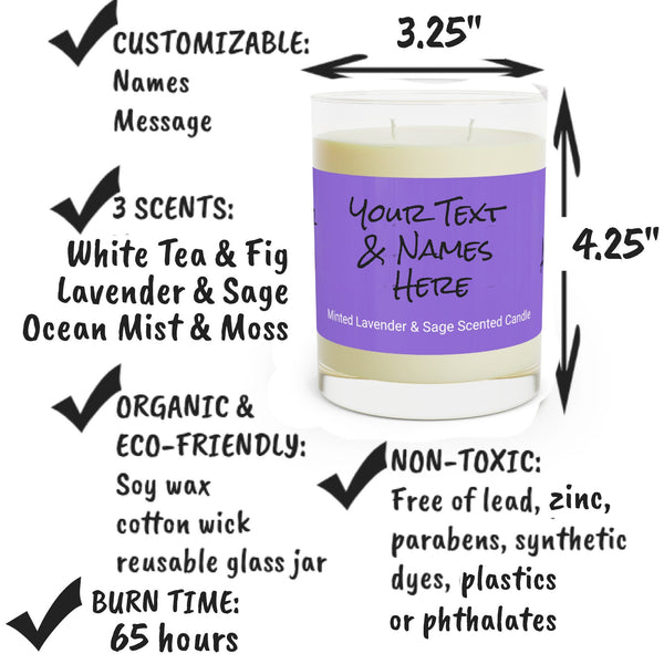 Personalized Smells like A Horny Devil Glass Jar Candle Housewarming gift,sex devil humor candle,bedroom sex joke husband wife birthday gift