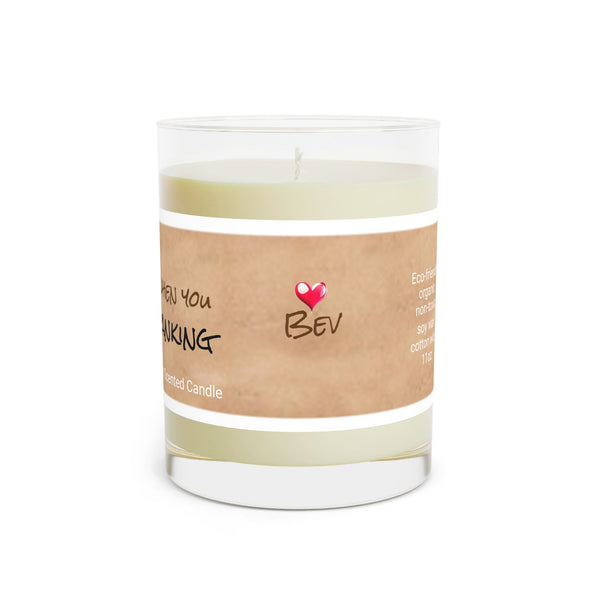 Personalized Smells like A Horny Devil Glass Jar Candle Housewarming gift,sex devil humor candle,bedroom sex joke husband wife birthday gift