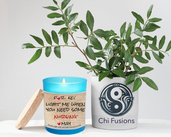 Personalized Need Nursing funny soy Candle Valentine Day Blue Glass funny nurse joke gift for boyfriend,nurse couple anniversary funny gift